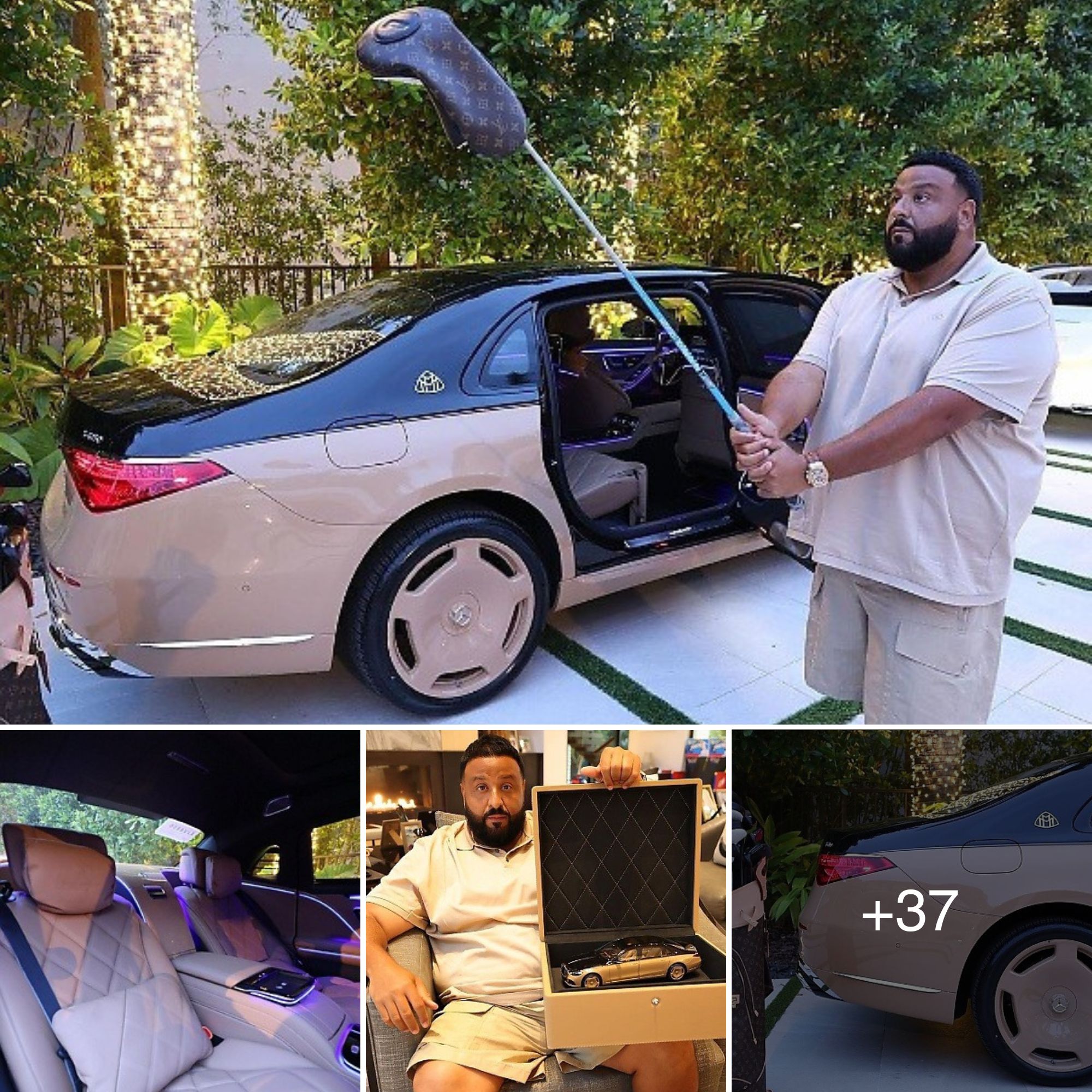 DJ Khaled Joins The ‘Mercedes-Maybach S-Class S680 By Virgil Abloh’ Club
