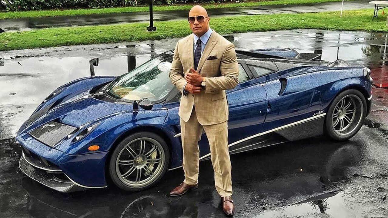 Dwayne 'The Rock' Johnson makes fans jealous when he chooses the rare Pagani Huayra supercar to add to his rare supercar collection