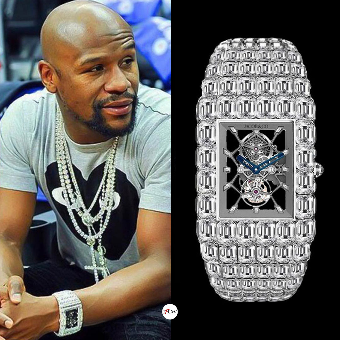 Overwhelmed with boxer Floyd Mayweather’s ‘billionaire watch’ – Worth 18 million USD and only one in the world!